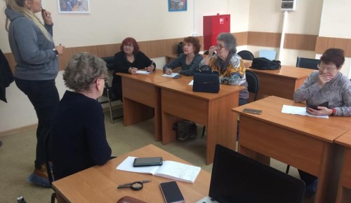 15 февраля в "Ломоносовце" прошли занятия по работе с цифровой техникой