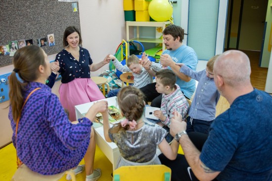 Волонтеры Свято-Софийского социального дома поделились секретами общения с особыми детьми