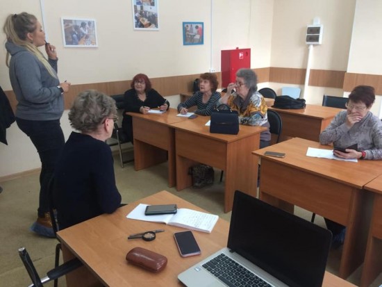 15 февраля в "Ломоносовце" прошли занятия по работе с цифровой техникой