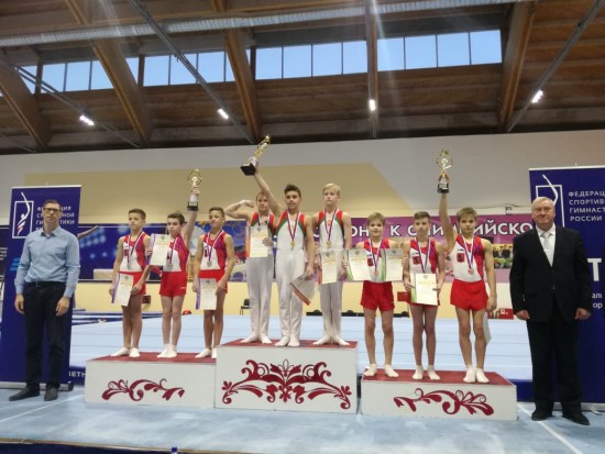 Спортсмены из "Олимпии" завоевали медали на Чемпионате и Первенстве Москвы по спортивной гимнастике 
