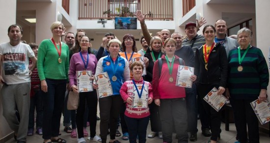 Ломоносовцы заняли второе место на соревнованиях "Мир равных возможностей"