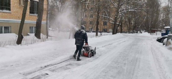 Работники "Жилищника" Ломоносовского района готовы к любой непогоде