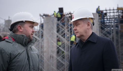 Сергей Собянин пообещал сдать важную эстакаду на Волоколамском шоссе в этом году 