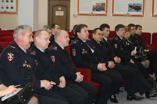 Полицейские ЮЗАО провели встречу в Академии МВД
