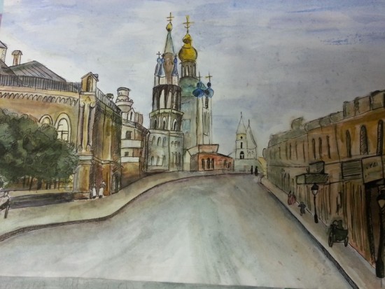 1100 работ поступило в рамках конкурса детского рисунка «Москва - для жизни, для детей!»