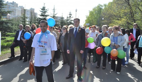 В парке Тропарёво прошли праздничные мероприятия посвященные 70-летию Победы