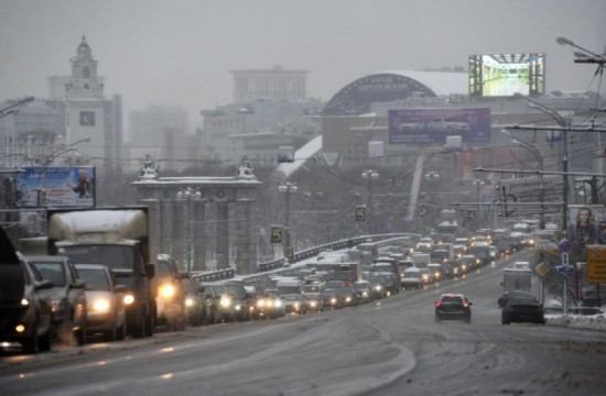 В Москве запущено приложение "Электронный атлас" с мобильными пробками