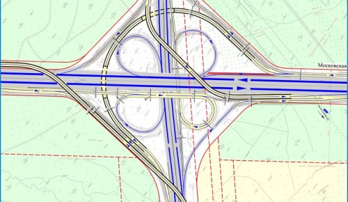 Все работы на участке транспортной развязки МКАД-Ленинский проспект завершатся в сентябре