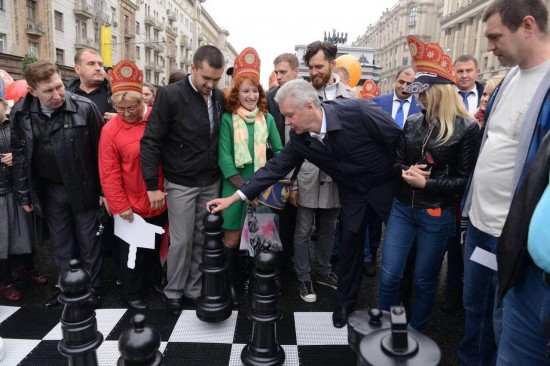 На Тверской проходит фестиваль «Москва Триумфальная»