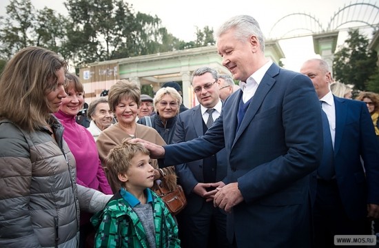 Сергей Собянин: Главному входу в парк "Сокольники" возвращен исторический облик