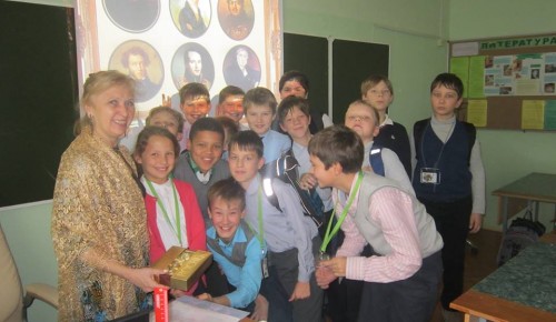 Пятиклассники школы №9 прослушали лекцию о Бородинской битве