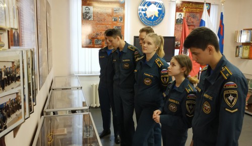 В колледже имени Максимчука открылась экспозиция, посвященная огнеборцам и спасателям