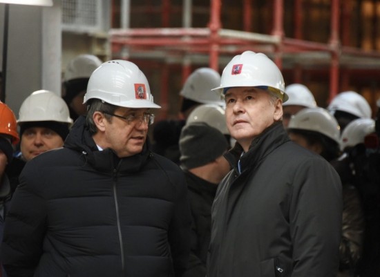 Собянин возобновил работу всех строительных и промпредприятий с 12 мая
