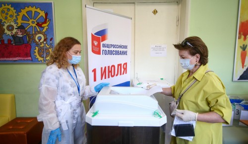 ЦИК: Более, 2,8 млн москвичей проголосовали за поправки к Конституции