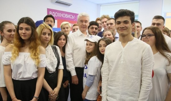Собянин открыл спортивный праздник для молодежи в Лужниках