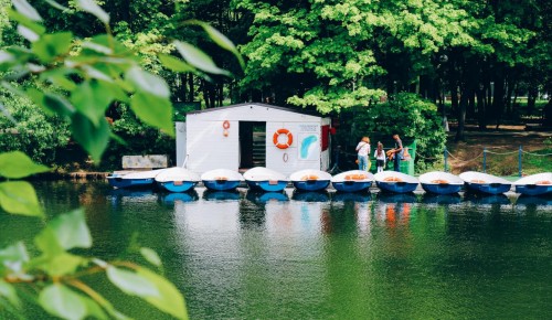 В парке «Усадьба Воронцово» оборудуют новую лодочную станцию