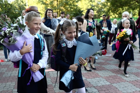 Школьники Ясенева сняли репортаж о Дне знаний