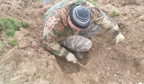 Останки трех красноармейцев обнаружили поисковики отряда «Витязь»