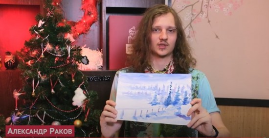 Участники проекта «Московское долголетие» приглашаются на мастер-класс по рисованию зимнего пейзажа акварелью