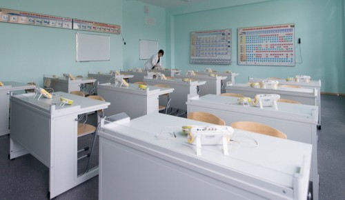 Собянин осмотрел строящийся корпус на 300 мест школы № 2007 в ЮЗАО