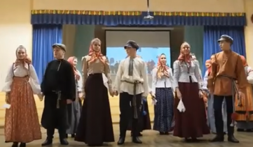 Заморские гости побывали на фестивале “Играем святки” на Воробьевых горах 