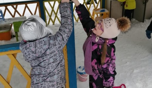 Дошкольники школы №46 познакомились с жизнью птиц в зимний период