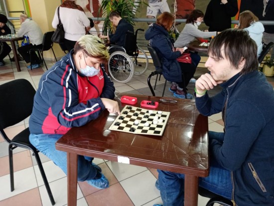 Сборная района заняла призовое место в соревнованиях по шашкам 