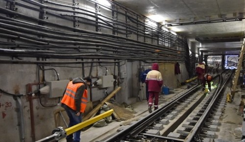 Строительство метро в Теплом Стане ведется с соблюдением всех санитарных норм