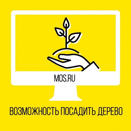 На mos.ru можно подать заявку на именное дерево