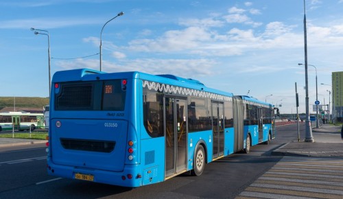 Меняется режим работы автобусов у метро «Тропарево»