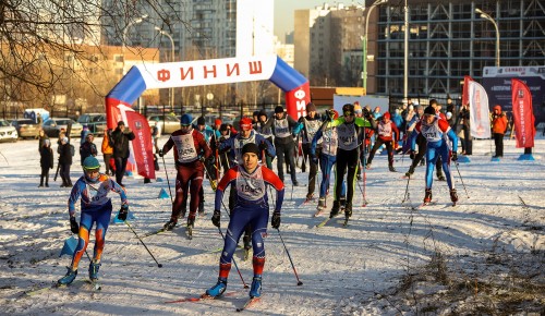 На базе «Самбо-70» прошел окружной этап Всероссийской массовой лыжной гонки