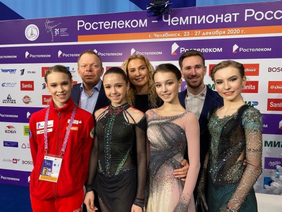 Фигуристки «Самбо-70» блестяще выступили на чемпионате России