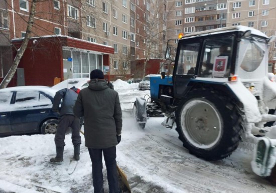 Коммунальные службы Теплого Стана работают в усиленном режиме