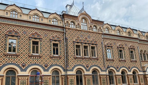 Собянин: В этом году завершится реставрация более 100 памятников архитектуры