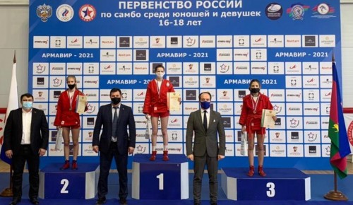 Спортсменка из Теплого Стана стала призером первенства России по самбо