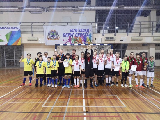 Команда Северного Бутова по мини-футболу завоевала золотые медали