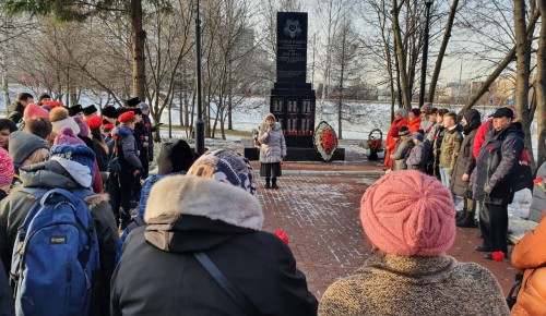 В Северном Бутове почтили память жертв блокады Ленинграда