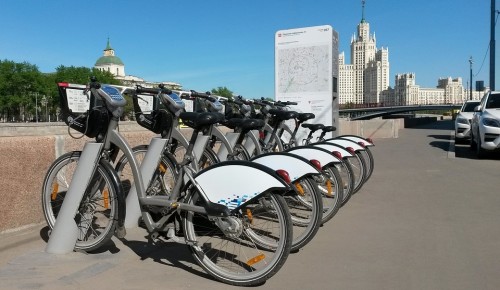 Сезон велопроката в Москве продлили до 1 декабря
