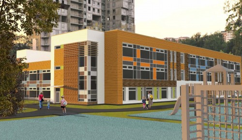 Фасад детского сада на Феодосийской улице будет облицован керамогранитом