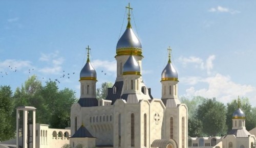 Строители выйдут на площадку будущего Храма Димитрия Донского в Северном Бутове в марте