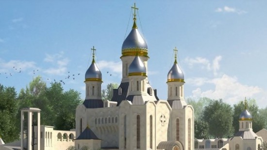 Строители выйдут на площадку будущего Храма Димитрия Донского в Северном Бутове в марте