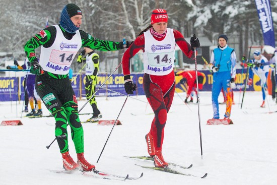 Городские состязания по лыжным гонкам прошли в Битцевском лесу