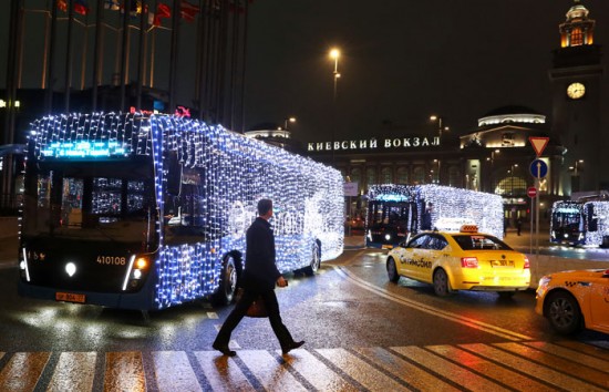 Штрафы за праздничную подсветку столичных электробусов аннулировали