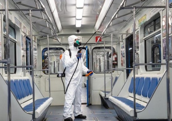 Собянин рассказал о постоянной и тотальной дезинфекции метро