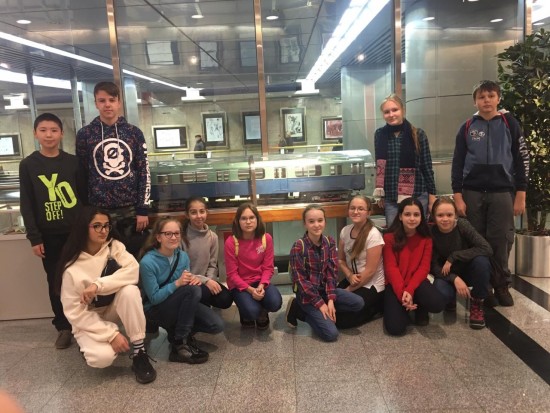 Школьники посетили музей Московского метрополитена
