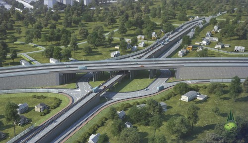На участке трассы Солнцево – Бутово – Варшавское шоссе построят путепровод