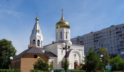 В Щербинке ведётся строительство храмового комплекса в честь иконы Божией Матери «Всецарица»