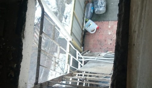 На Нагорной улице восстановили пожарный люк в доме 17, корпус 2