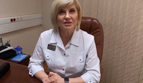 Исполняющая обязанности главного врача детской городской поликлиники №118 Елена Волкова обратилась к жителям