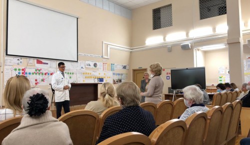Открытая встреча с пациентами прошла в Южном Бутово в поликлинике №121 (H)